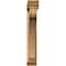 Ekena Millwork Legacy Traditional Rough Sawn Bracket w/ Offset Brace, Western Red Cedar, 6"W x 32"D x 38"H BKT0604X32X38LEC01RWR - alternate 3